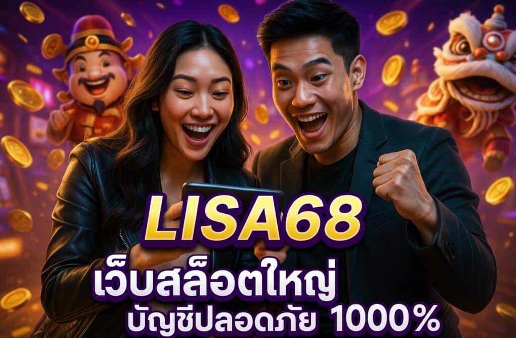 LISA68 เว็บสล็อตใหญ่ บัญชีปลอดภัย 100%