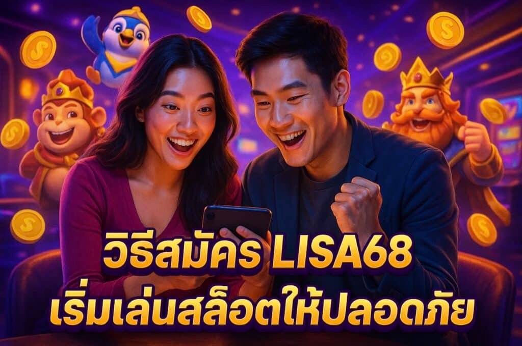 วิธีสมัคร LISA68 เริ่มเล่นสล็อตให้ปลอดภัย