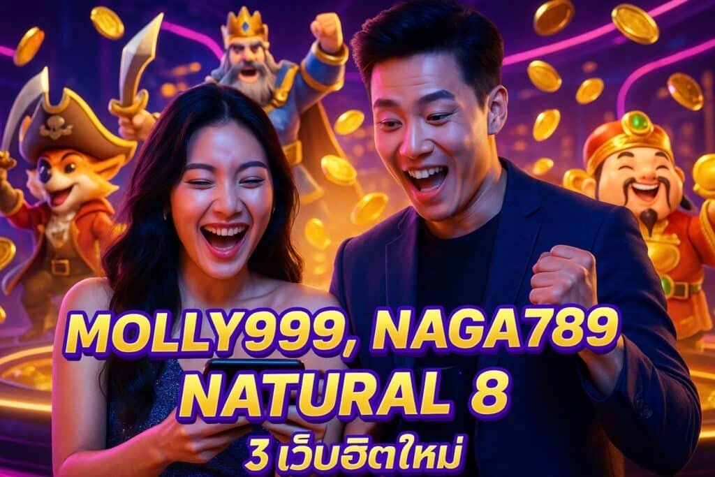MOLLY999, NAGA789, NATURAL8 3 เว็บฮิตใหม่